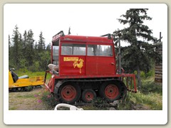 Stuff by the parking lot