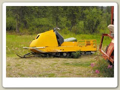 Stuff by the parking lot