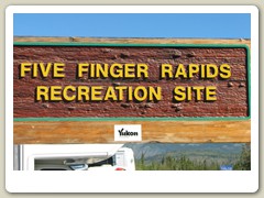 Five Finger Rapids on the Yukon River