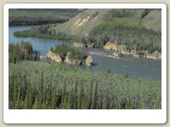 Five Finger Rapids on the Yukon River