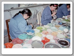 Cloisonne factory tour