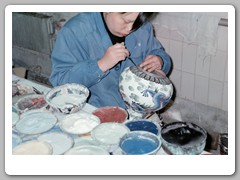 Cloisonne factory tour
