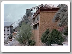 Walking the streets by the hotel