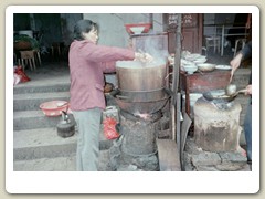 Walking around Xi'an city