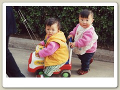 Walking around Xi'an city