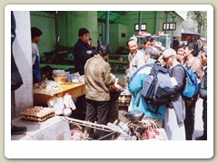 Walking around Xi'an city