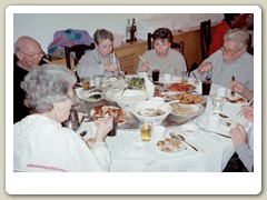 Lots of food as usual