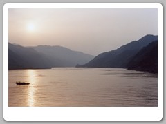 Sunrise on the Yangtze River