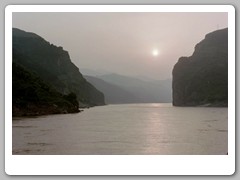 Sunrise on the Yangtze River