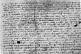 Croatian Cyrillic testament,
fortress of Klis near Split, 1436