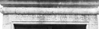 Croatian Cyrillic inscription on convent in Zaostrog  from 1589