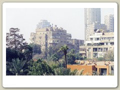 Walking around the Marriott Hotel area