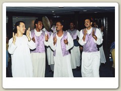 Party on the river boat