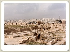 Bysantine Ruins overlooking Amman