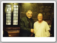 Kirsten meeting the President of Croatia, Stjepan Mesic, in the Ankara Museum