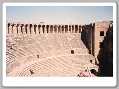 We were allowed to roam around and climb all over the structure