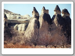 More fairy chimmeys near Zelve