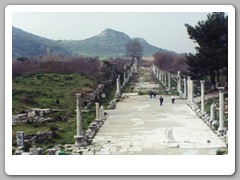 The main street that went to the Aegean Sea