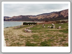 More of the beach where the ANZAC troops retreated to ships