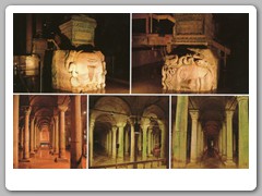 Cistern under the city - entrance close to the Blue Mosque