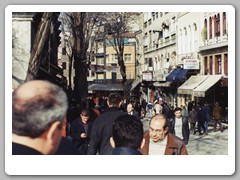 Local street close to our hotel