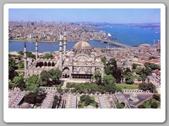 The Minarets of Soliman the Magnificent and the Golden Horn