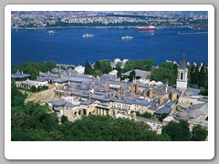 Aerial view of Topkapi Palace