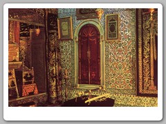 Beautiful tiled room